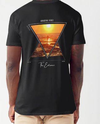 TShirt Geometric Black