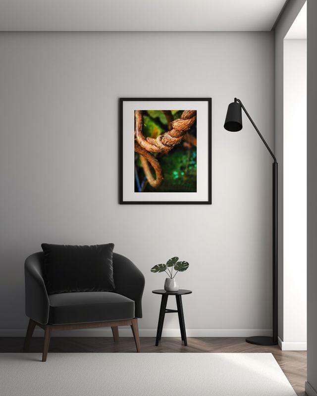 Twisted Vines - Framed Print