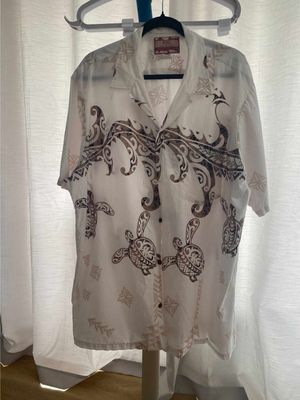Turtles Vintage Hawaiian Shirt Front View