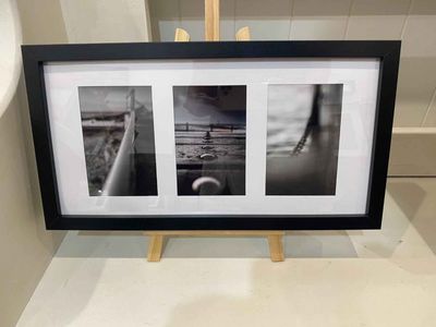 Feel the Focus of Australia's Rock Pools 3 - 4x6 Matted And Framed