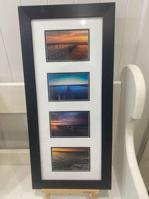 Australian Rock Pool Series 4 - 4x6 Matted And Framed