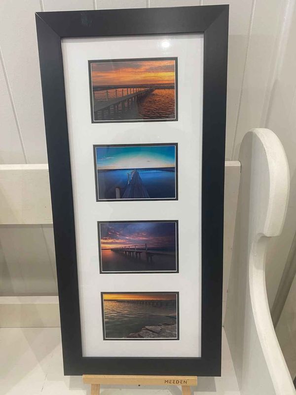 Australian Rock Pool Series 4 - 4x6 Matted And Framed