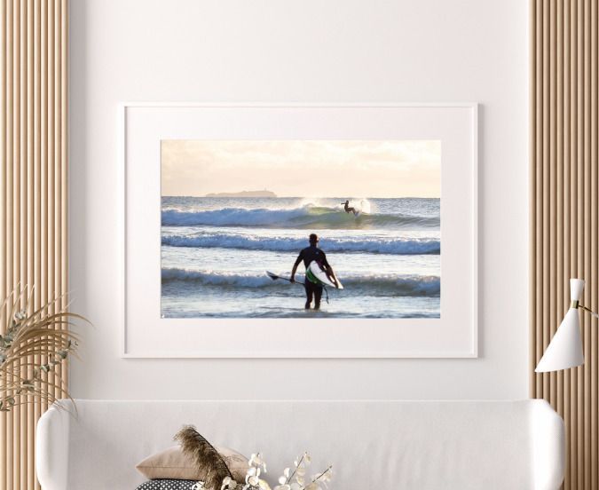 One Going Out - One Coming In 60x40cm On Canvas