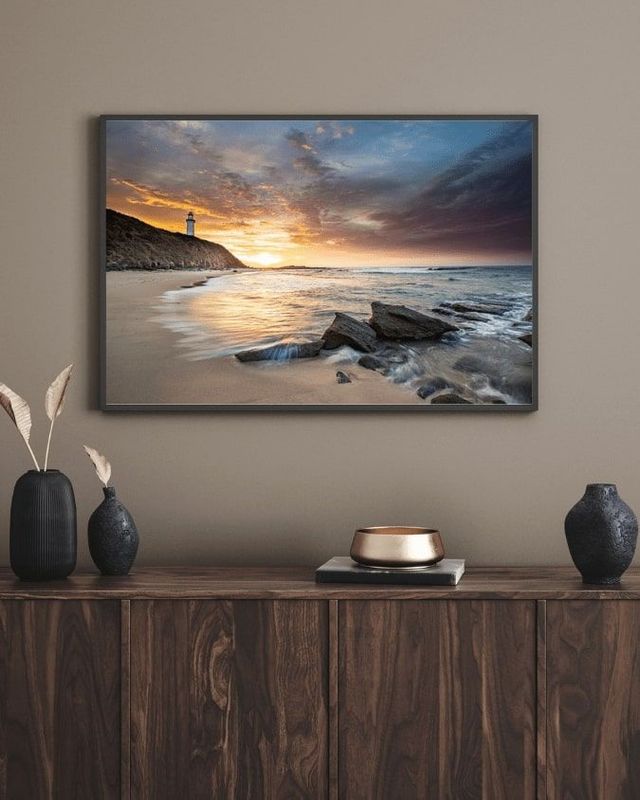 Norah Head Lighthouse - 60x40cm on Canvas