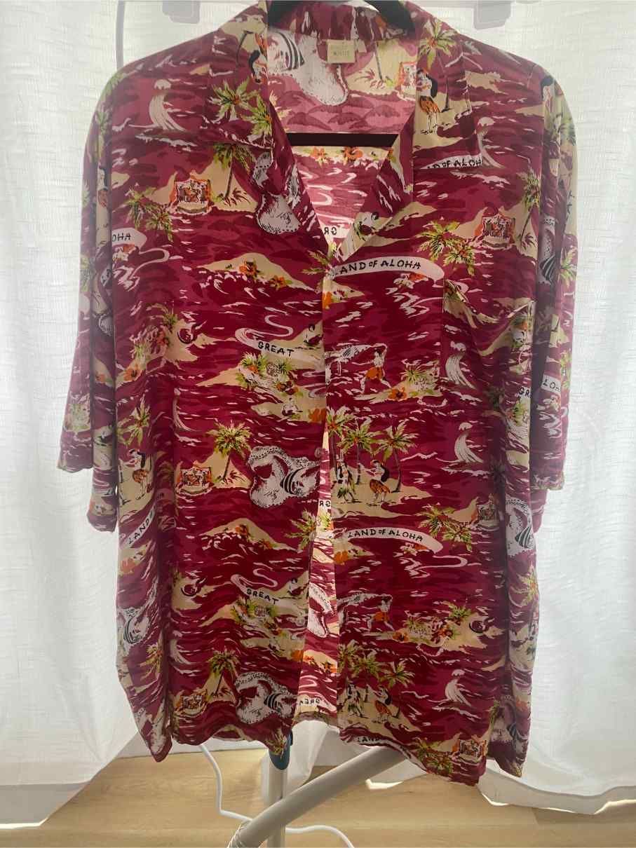 Vintage Hawaiian Shirt By Koko Know Front View