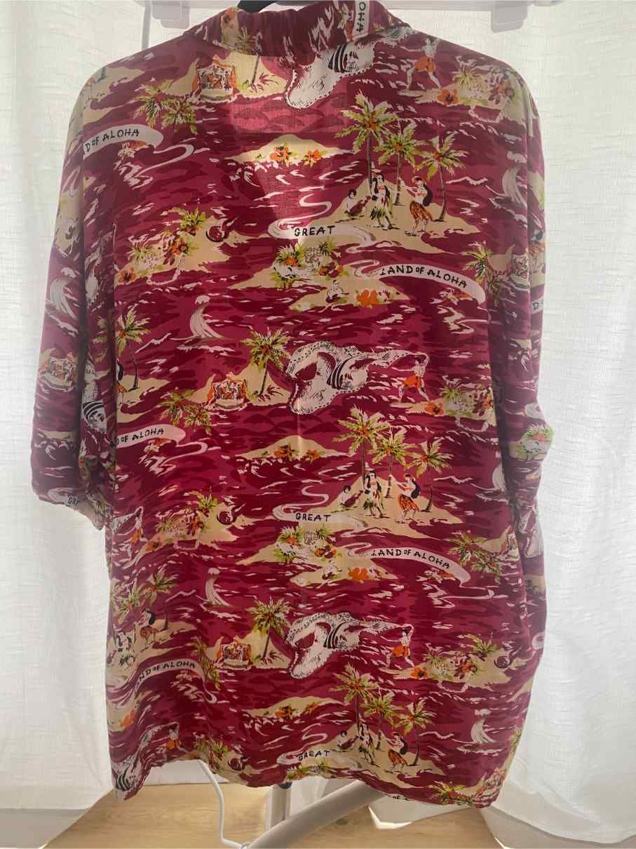 Vintage Hawaiian Shirt By Koko Know Front View