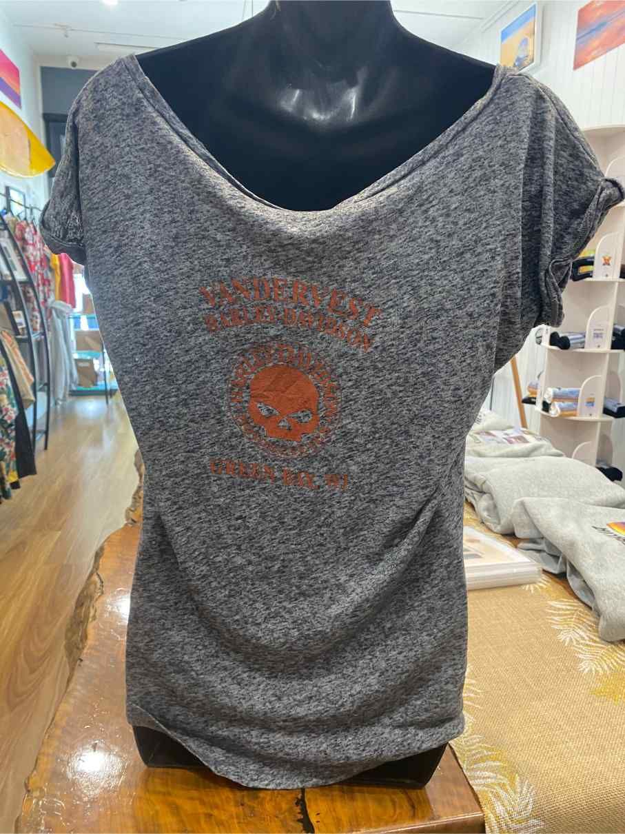 Ride To Live Harley Davidson Shirt Front View