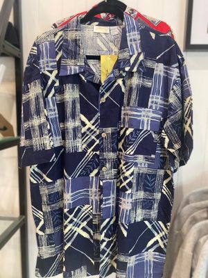Vintage Hawaiian Shirt by Gottex Vintage Hawaiian Shirt By Gottex Front View