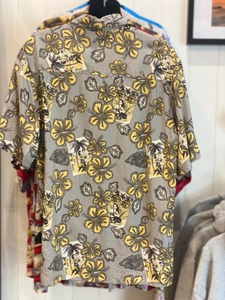 Vintage Hawaiian Shirt By Puritan Front View