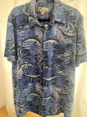 Vintage Hawaiian Shirt by Oliver & Burke Vintage Hawaiian Shirt By Oliver & Burke Front View