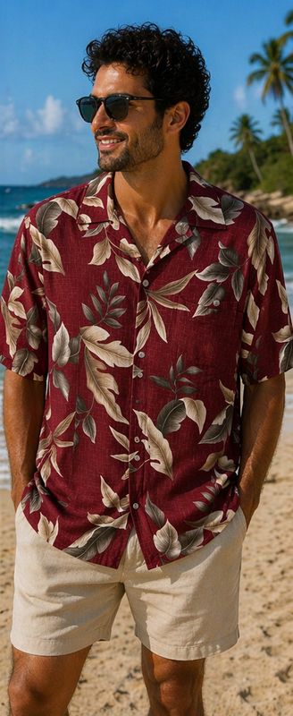 Campia Moda Vintage Hawaiian Shirt (L) Campia Moda Vintage Hawaiian Shirt (L)