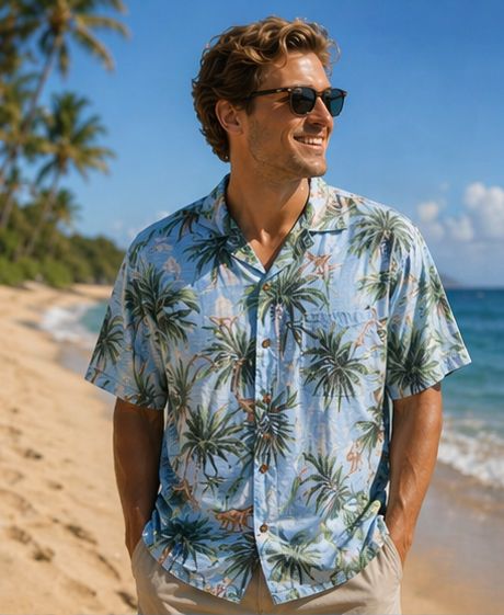 Caribbean Vintage Hawaiian Shirt (L) Caribbean Vintage Hawaiian Shirt (L)