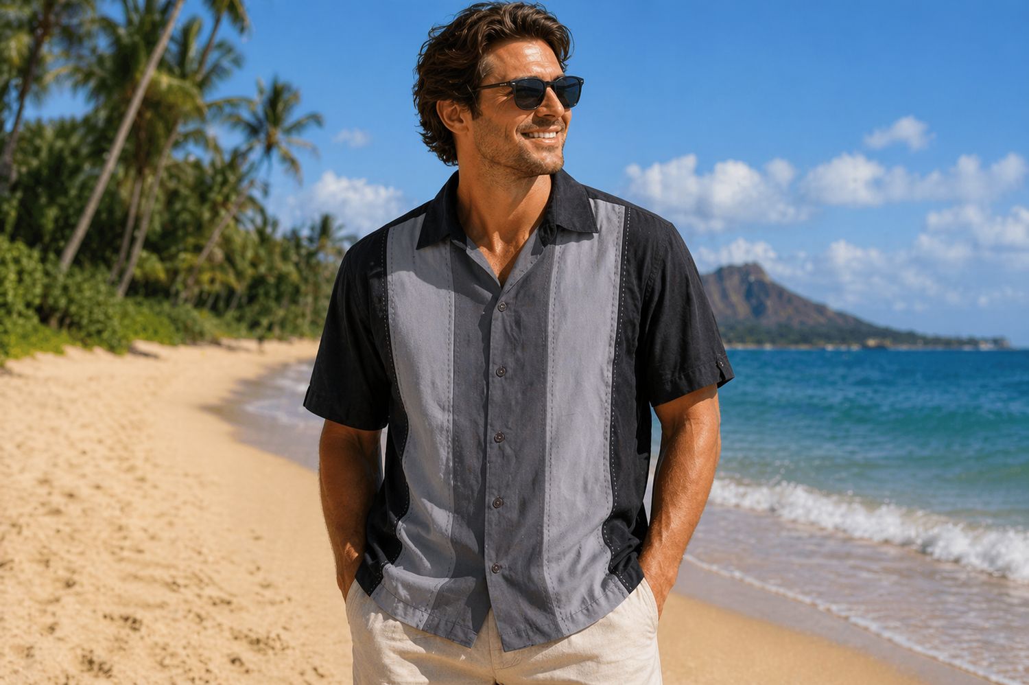 Centro Vintage Hawaiian Shirt (S)