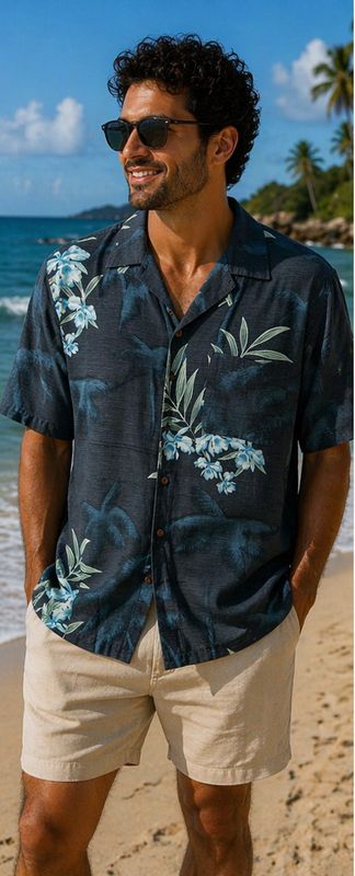 Havanna Jacks Vintage Hawaiian Shirt (L) Havanna Jacks Vintage Hawaiian Shirt (L)