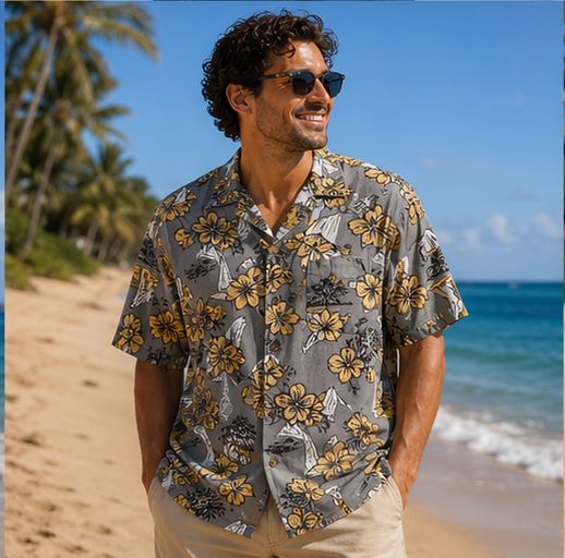 Putan Vintage Hawaiian Shirt (S) Putan Vintage Hawaiian Shirt (S)