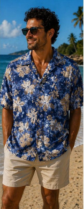 AK Tropical Medium Vintage Hawaiian Shirt AK Tropical Medium Vintage Hawaiian Shirt