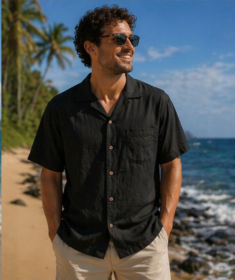 Caribbean Joe Vintage Hawaiian Shirt (L) Caribbean Joe Vintage Hawaiian Shirt (L)