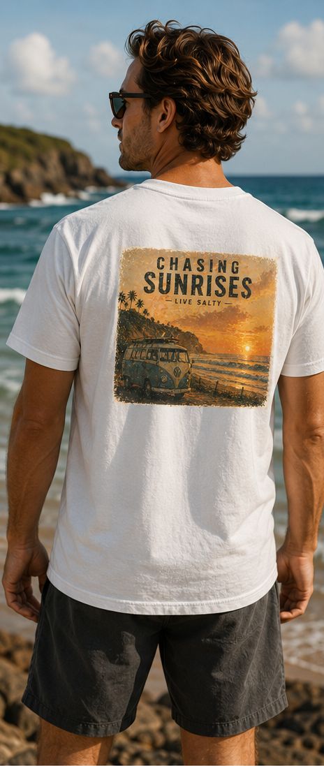 Vintage look Kombi " Chasing Sunrises" (Unisex)