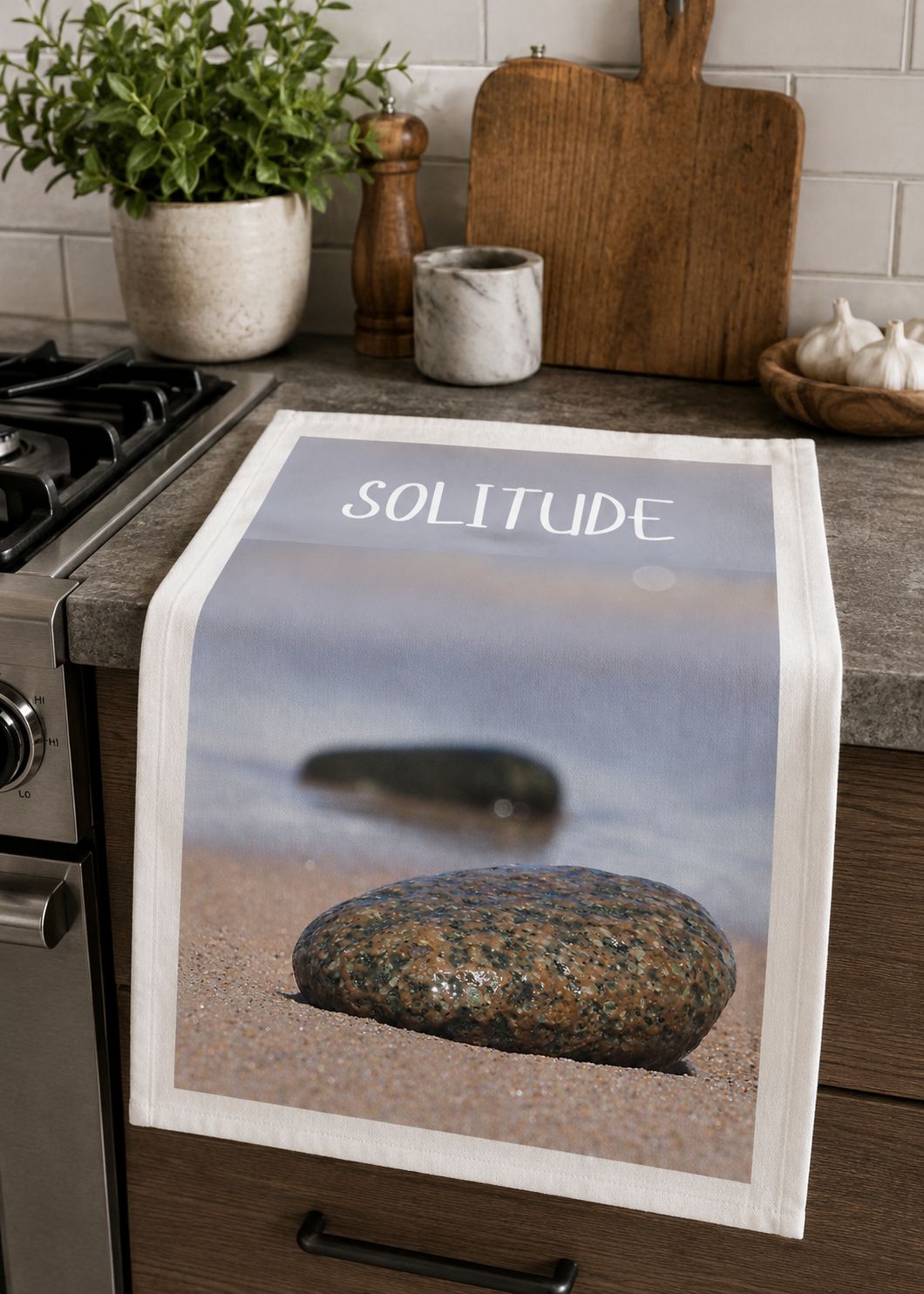 Solitude Tea Towel