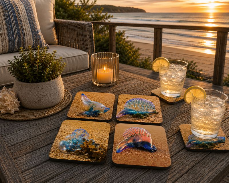 Blue Bottle Coasters