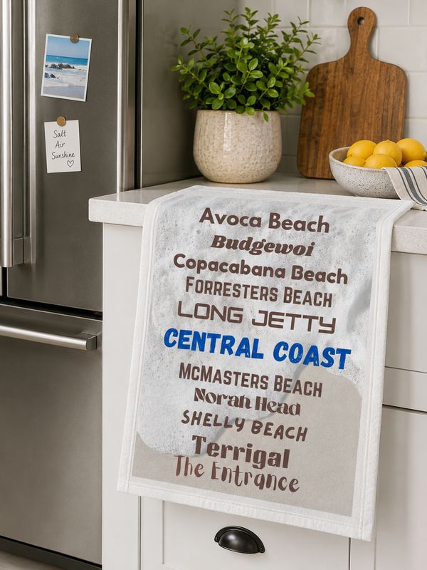 Central Coast Tea Towel