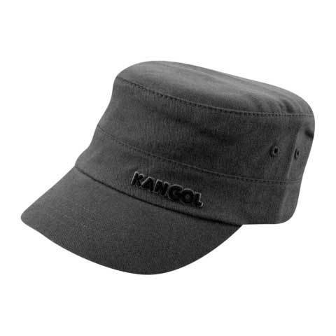 kangol black army cap