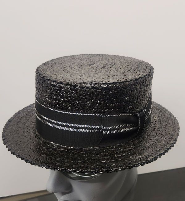 Sailor Straw Black