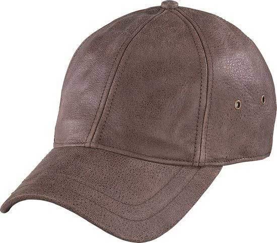 Leather Baseball Cap