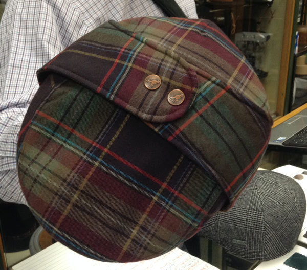 kangol cap with ear flaps