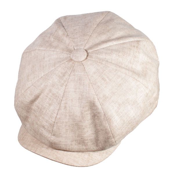 Linen Gatsby Cap