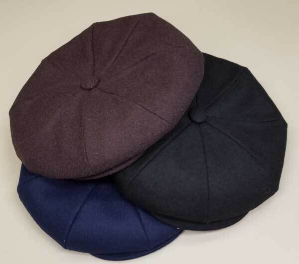 Melton 8/4 Caps
