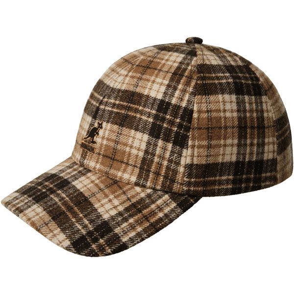 Kangol Plaid Earflap Baseball Cap Kangol Plaid Earflap Baseball Cap