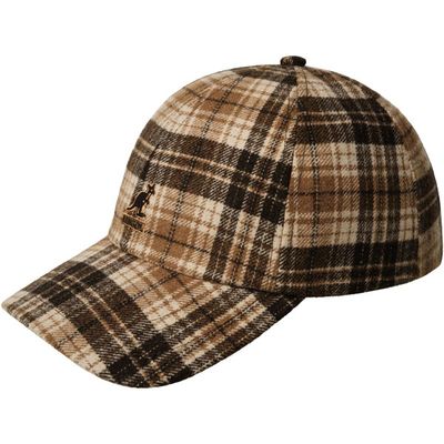 Kangol Plaid Earflap Baseball Cap