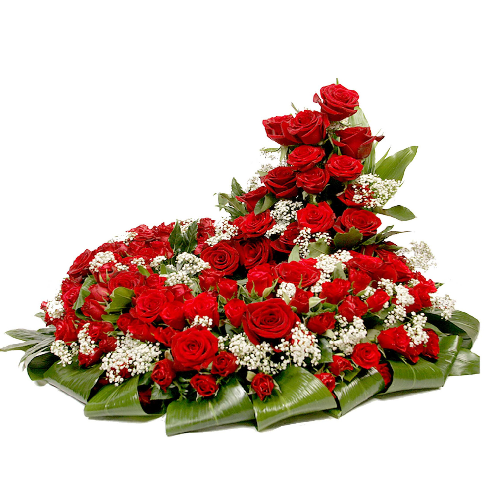 Couronne roses variées