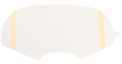 SlagelFoam Faceshield Lens Cover 9901 (25 pack)