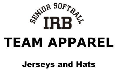 IRBSSL Apparel - Jerseys and Lids - all team colors