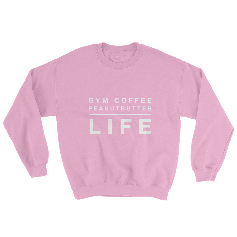 Peanut Butter Coffee Gym Sweat Shirt