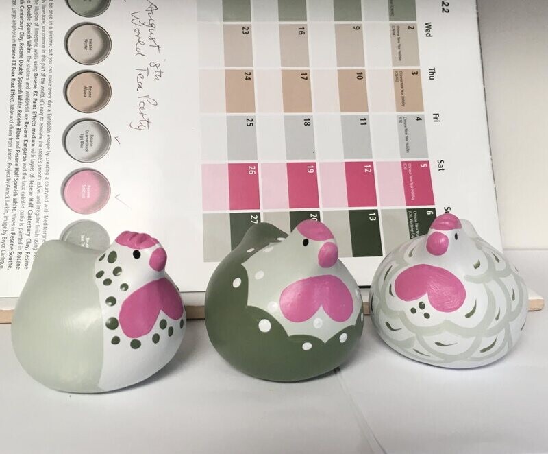 Resene Series February Hens