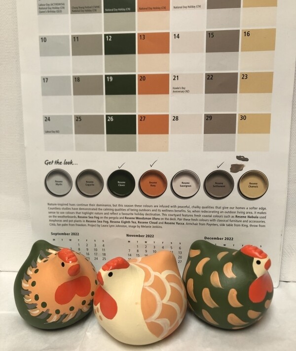 Resene Series October Hens