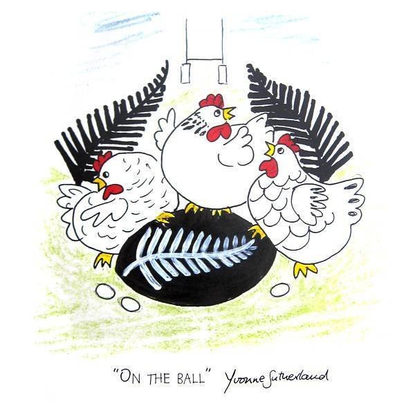 Rugby Cartoon: Set of 14 Prints Rugby Cartoon: Set of 14 Prints