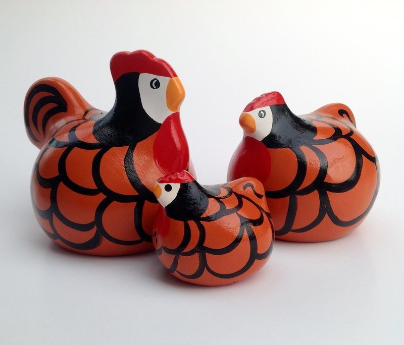 Golden Hamburg Family