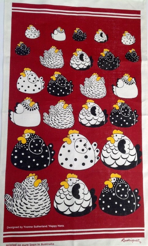 Red Tea Towel Red Tea Towel