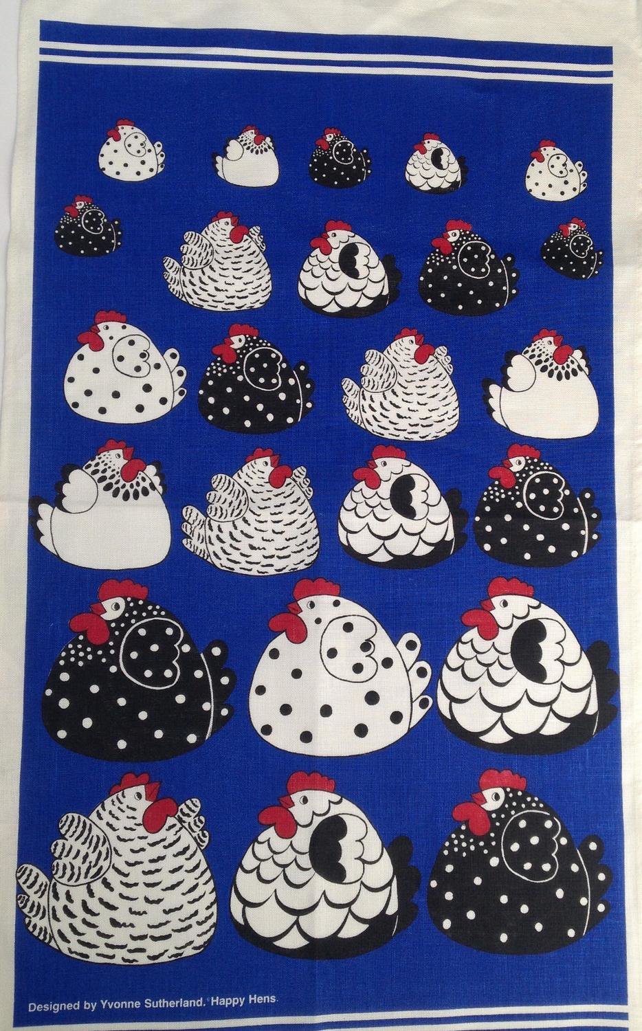 Blue Tea Towel