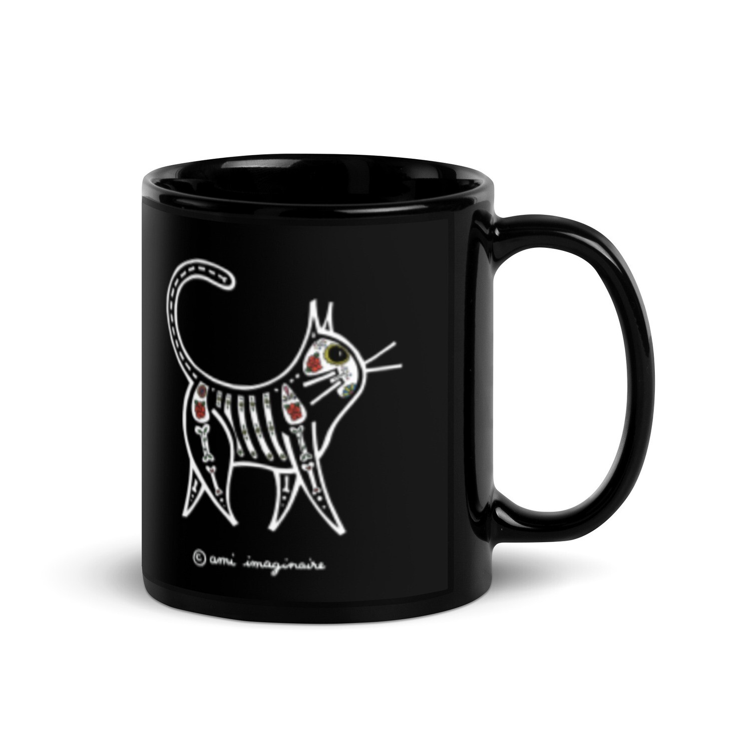 Mug Gato de los Muertos