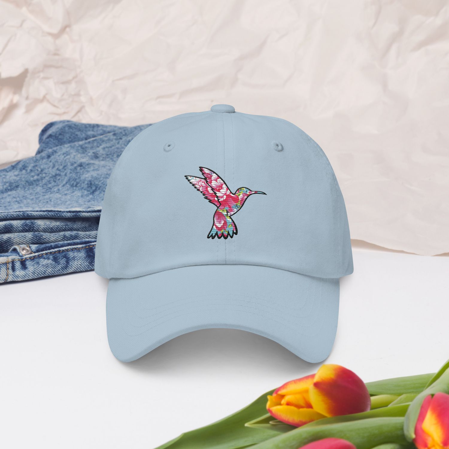 Casquette de baseball Colibri bleu ciel