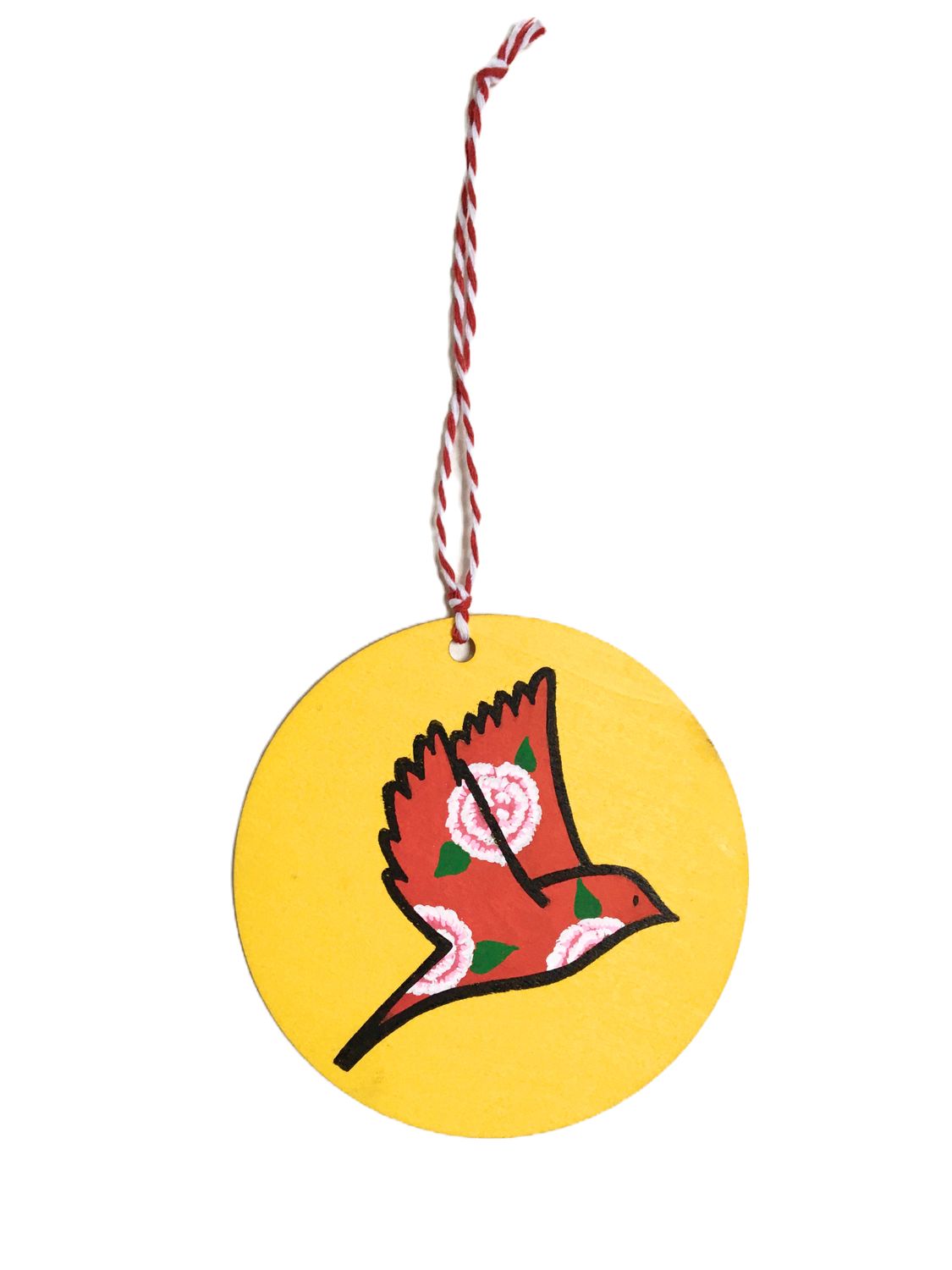 BIRDY ROUGE FOND JAUNE
