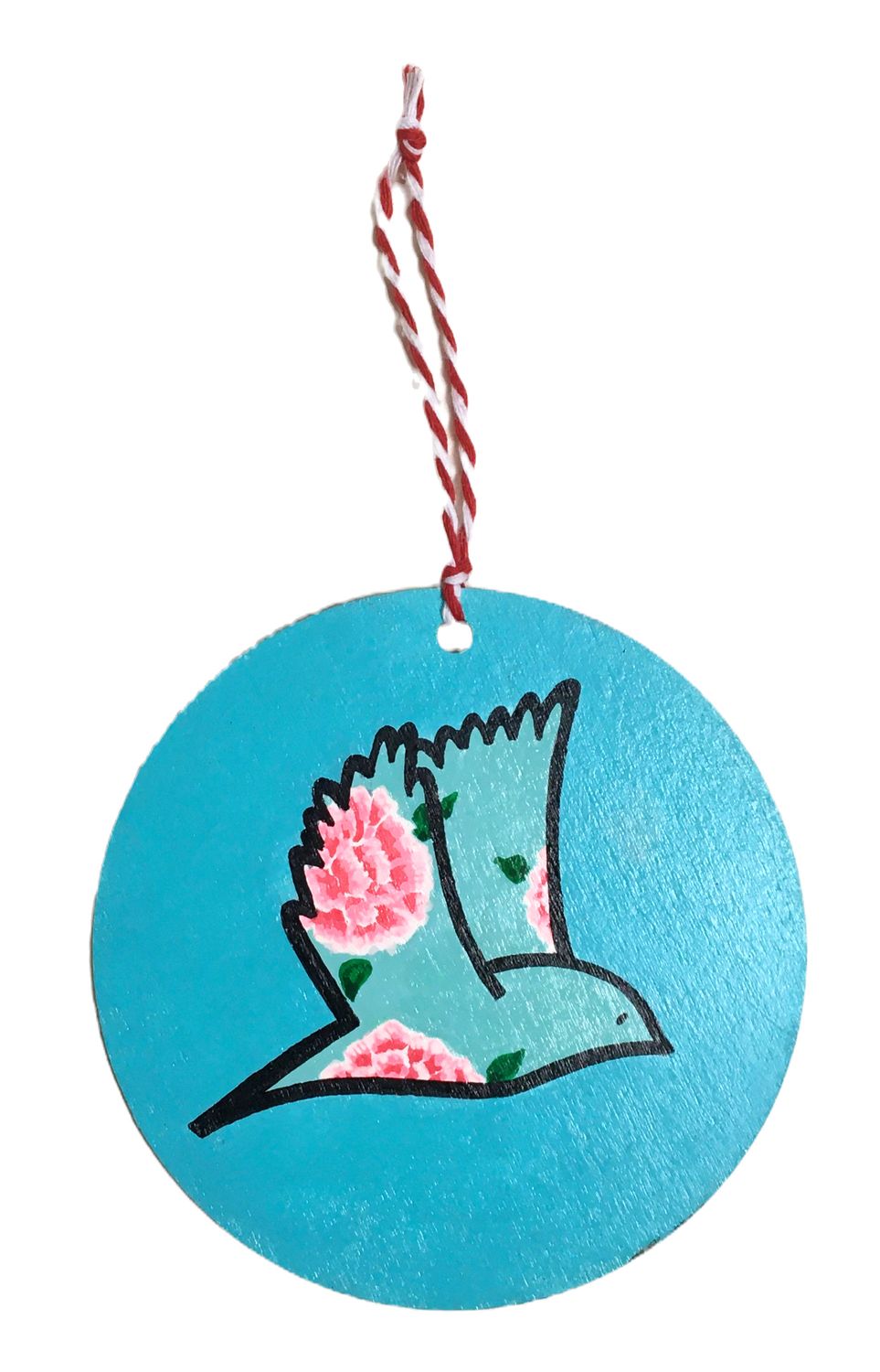 BIRDY BLEU FOND BLEU
