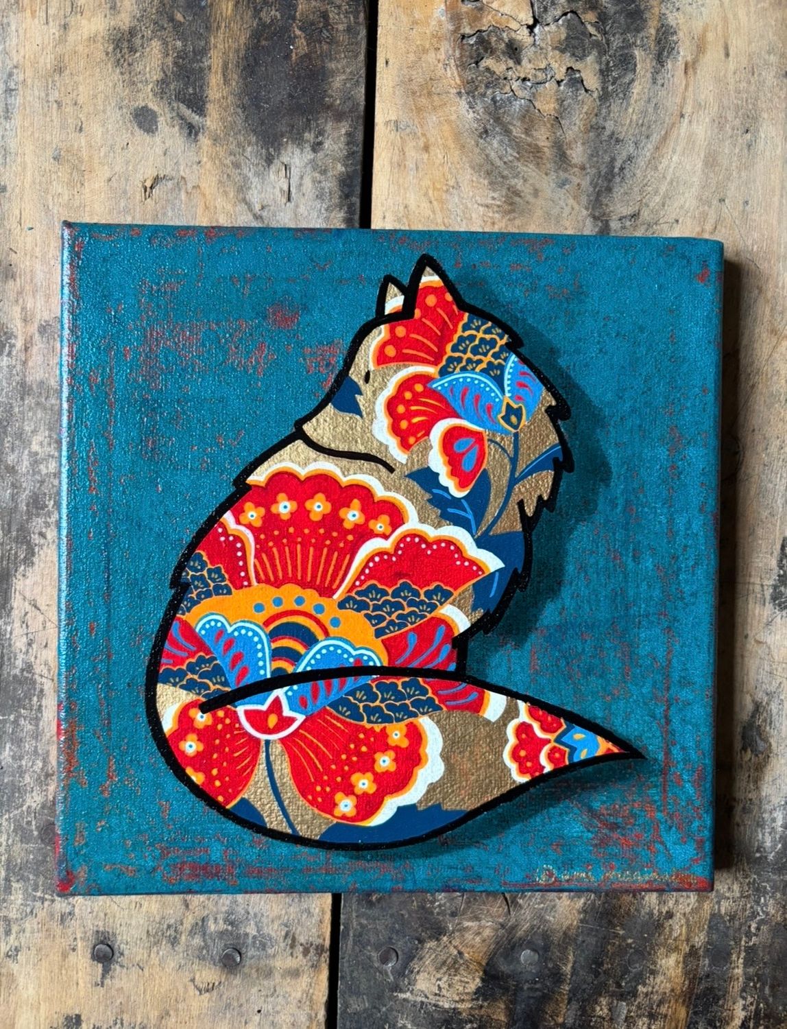 Hana Kitsune - Mini toile