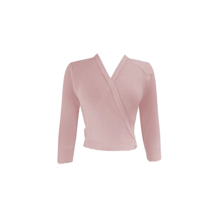 Infant Pink Crossover Ballet Cardigan