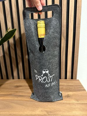 Weintasche - ein Prost auf uns